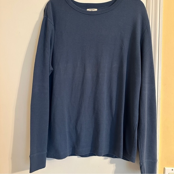 J.Crew Vintage Thermal Mens L Cotton - Picture 2 of 8